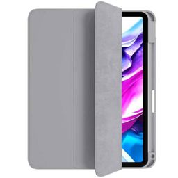 Чехол-книжка VLP Split Folio для iPad 10,9″ 2022 (2022), полиуретан, серый— фото №1