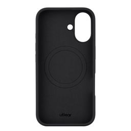 Чехол-накладка uBear Touch Mag Case для iPhone 16, силикон, черный— фото №2