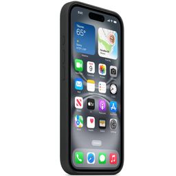 Чехол-накладка Apple Silicone Case для iPhone 16 Plus, силикон, черный— фото №1