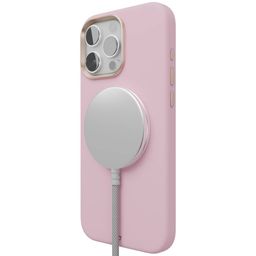 Чехол-накладка VLP Aster Pro Case для iPhone 16 Pro, силикон, розовый— фото №3