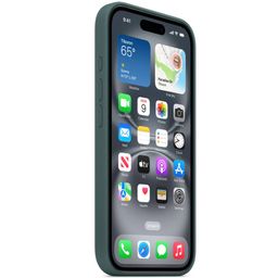 Чехол-накладка Apple Silicone Case, силикон, зеленый— фото №1