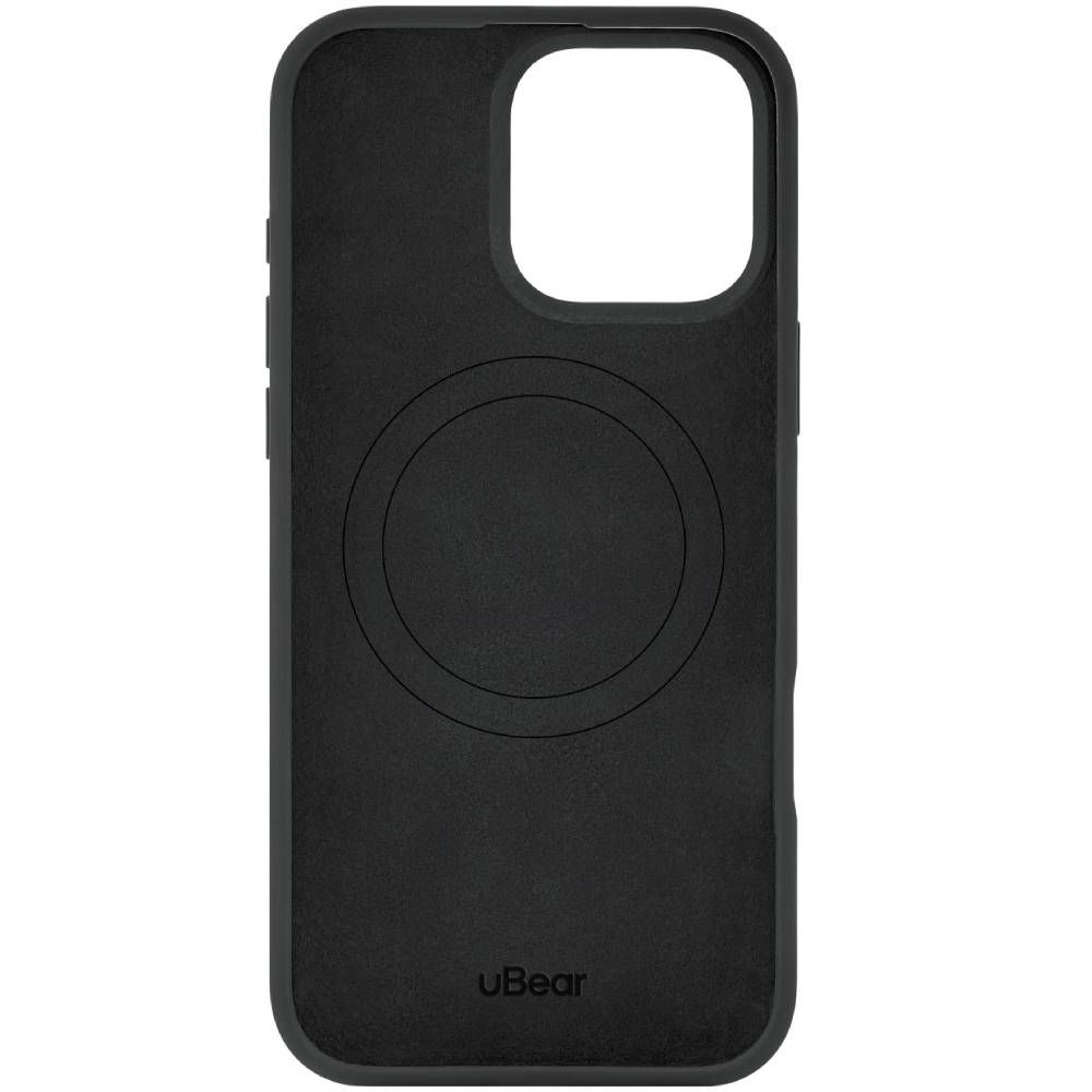 Чехол-накладка uBear Touch Mag Case для iPhone 16 Pro Max, силикон, черный— фото №4