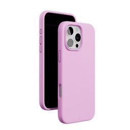 Чехол-накладка VLP Aster Case для iPhone 16 Pro, силикон, розовый— фото №3