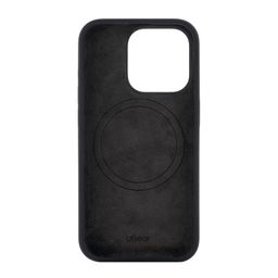 Чехол-накладка uBear Touch Mag Case для iPhone 15 Pro, силикон, черный— фото №2