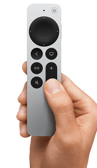 Пульт ДУ Apple TV Remote 3 Gen, серебристый— фото №3