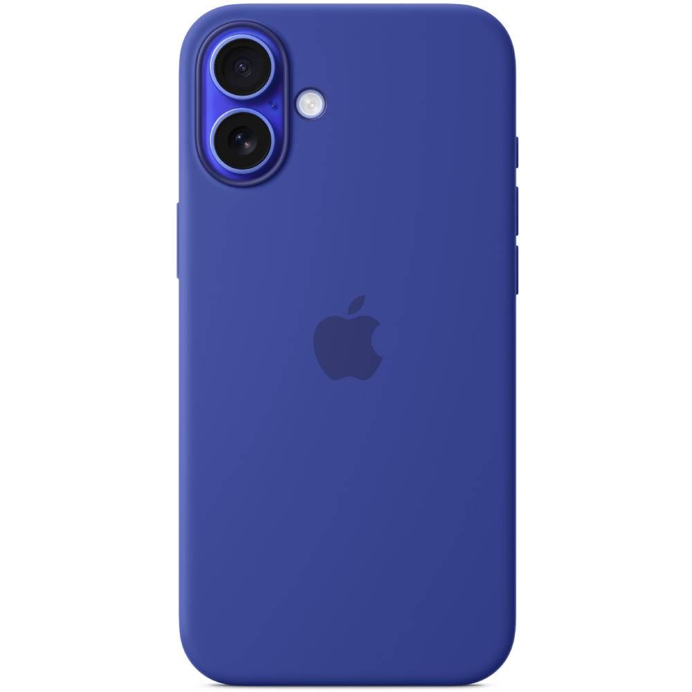 Чехол-накладка Apple Silicone Case для iPhone 16 Plus, силикон, ультрамарин— фото №0