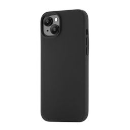 Чехол-накладка uBear Touch Mag Case для iPhone 15 Plus, силикон, черный— фото №1