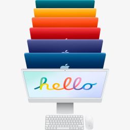 2021 Apple iMac 24″ синий (Apple M1, 8Gb, SSD 512Gb, M1 (8 GPU))— фото №6