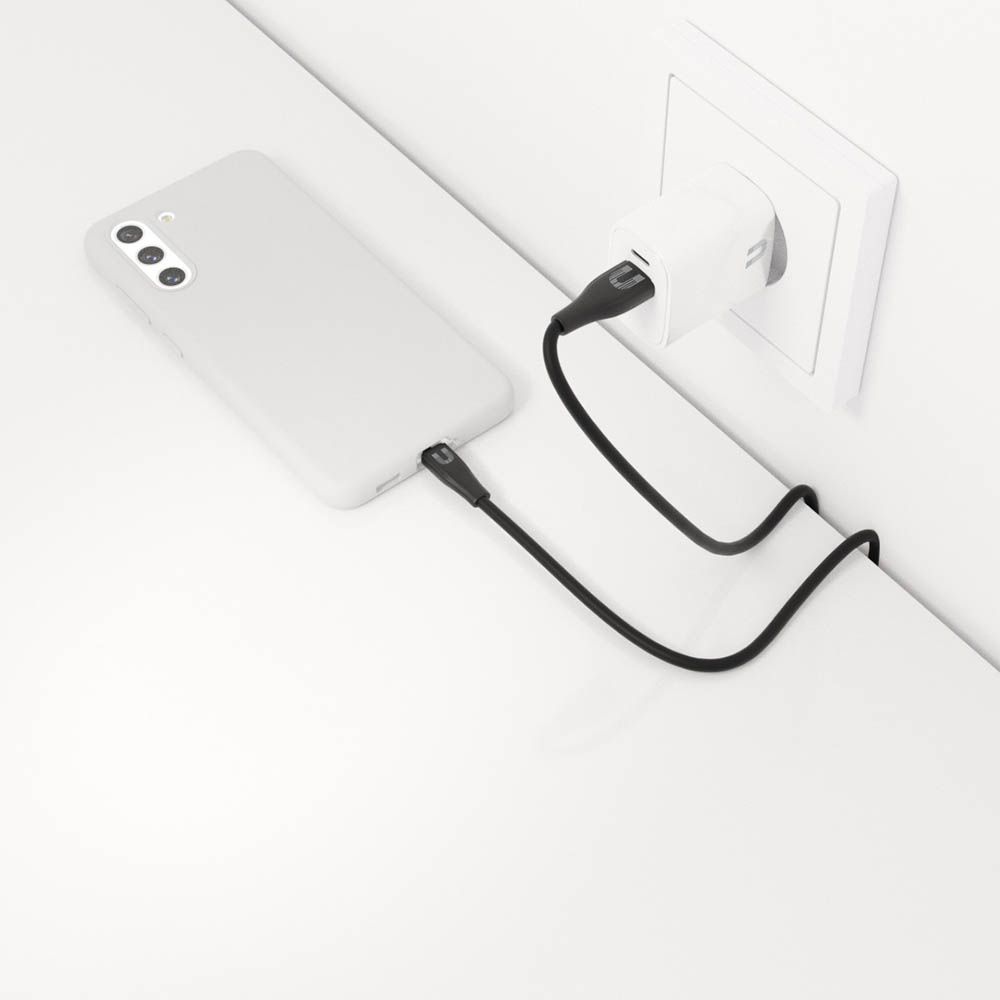 Кабель Uzay USB / USB-C, 3A, Вт  1,2м, черный— фото №2