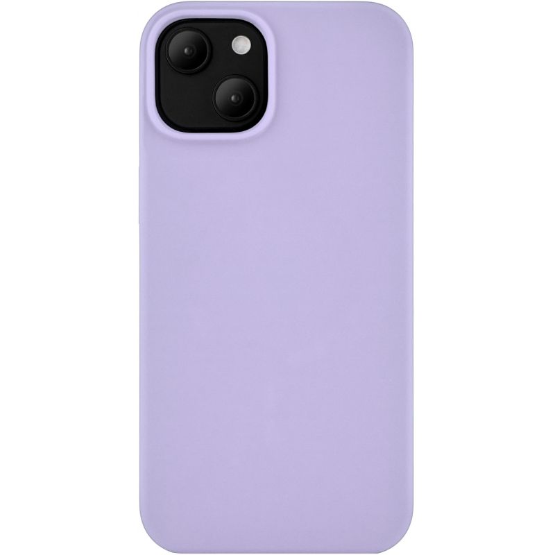 Чехол-накладка uBear Touch Mag Case для iPhone 14, силикон, фиолетовый— фото №1