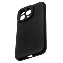 Чехол-накладка Synora Silicon MagCase для iPhone 15 Pro, силикон, черный— фото №1