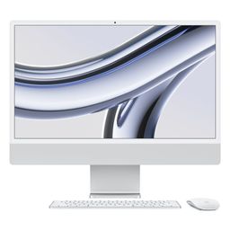 2023 Apple iMac 24″ серебристый (Apple M3, 8Gb, SSD 512Gb, M3 (10 GPU))— фото №0