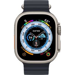 Apple Watch Ultra GPS + Cellular 49mm (браслет Ocean Band темная ночь, IP6X)— фото №1