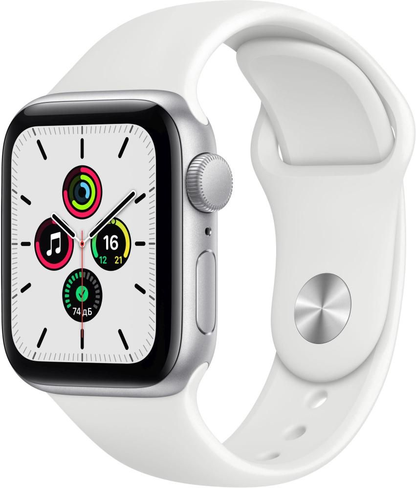 Apple Watch SE 2 GPS + Cellular 44mm (корпус - серебристый)— фото №0