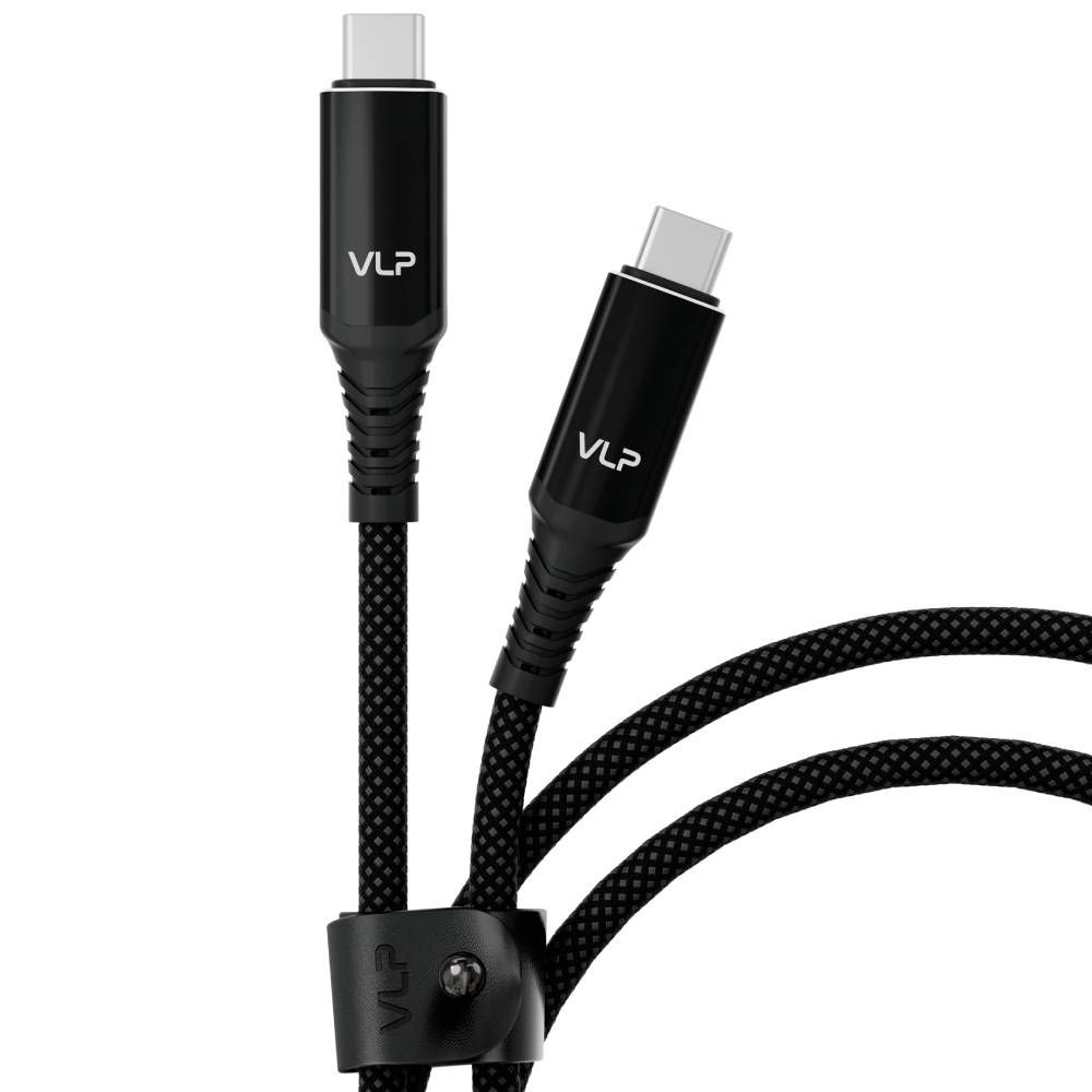 Кабель VLP Thunder USB-C / USB-C, A, 240Вт  1м, черный— фото №0