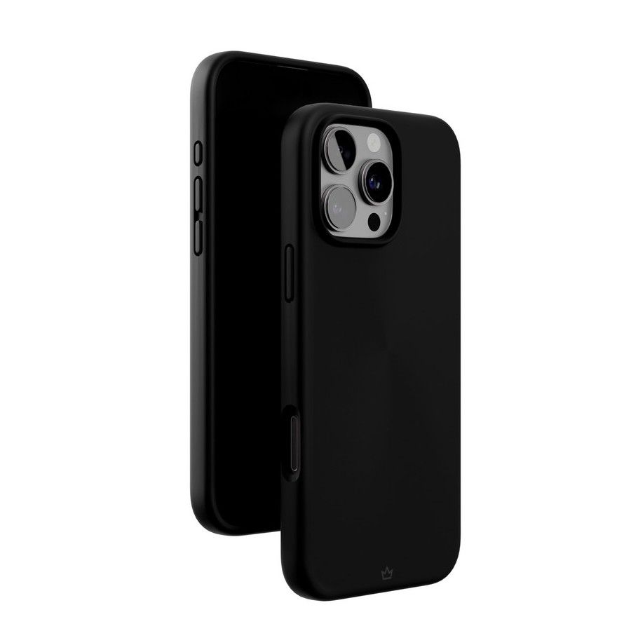 Чехол-накладка VLP Aster Case для iPhone 16 Pro Max, силикон, черный— фото №3