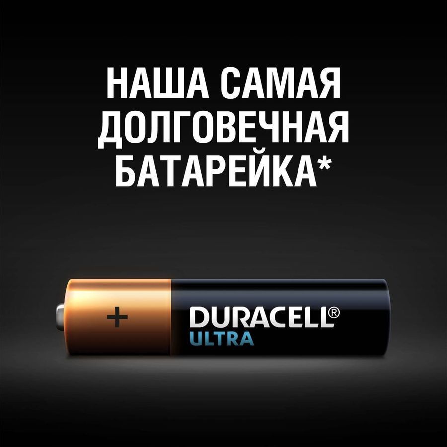 Батарейка Duracell Ultra Power LR03-12BL MX2400 AAA (12шт)— фото №3