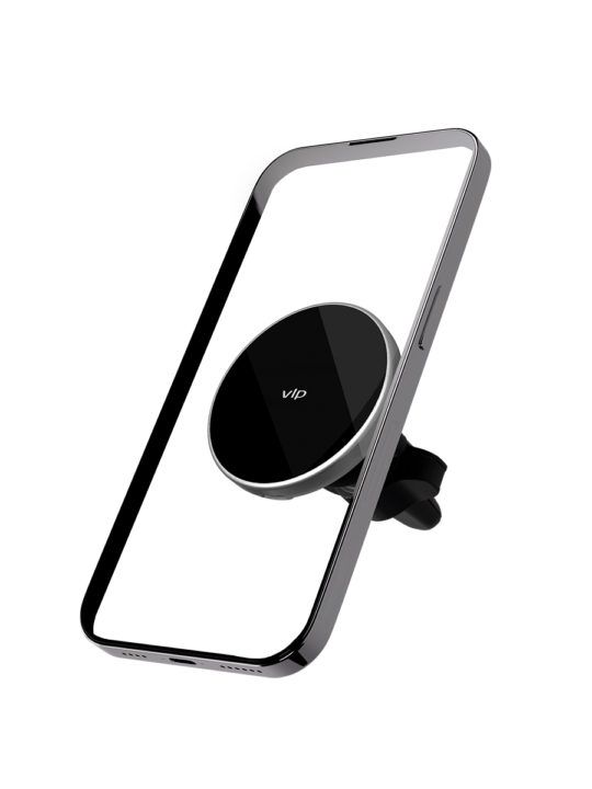 Автомобильный держатель VLP Energy Car Mount with MagSafe черный— фото №1