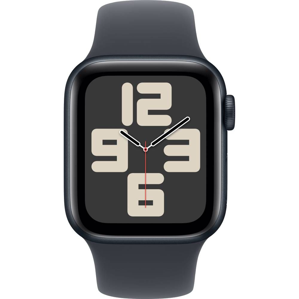 Apple Watch SE GPS  (корпус - темная ночь, 40mm ремешок Sport Loop чернила, размер One Size)— фото №1