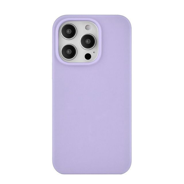 Чехол-накладка uBear Touch Mag Case для iPhone 14 Pro, силикон, фиолетовый— фото №1