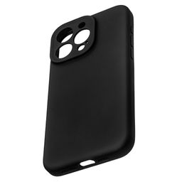 Чехол-накладка Synora Silicon MagCase для iPhone 15 Pro Max, силикон, черный— фото №1