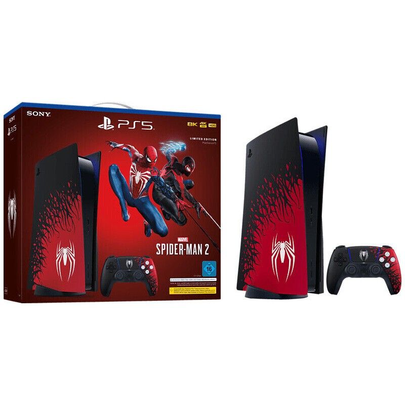 Игровая консоль Sony PlayStation 5 Blu-ray + Marvel's Spider-Man 2 Limited Edition— фото №2