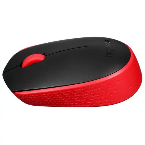 Мышь Logitech M171, беспроводная, красный— фото №3