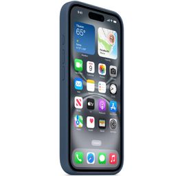 Чехол-накладка Apple Silicone Case для iPhone 16 Plus, силикон, синий— фото №1