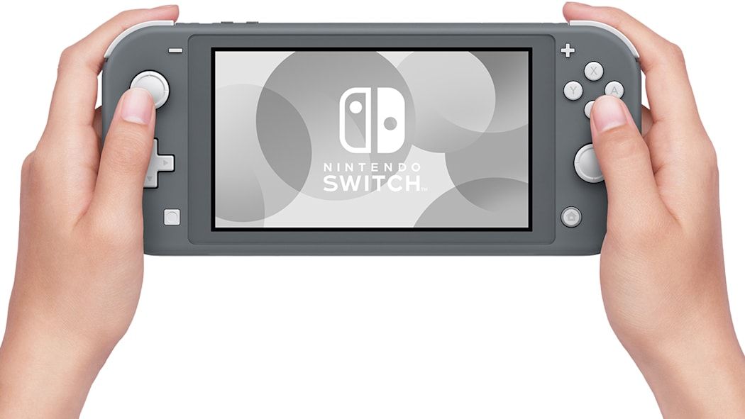 Игровая консоль Nintendo Switch Lite, серый— фото №2