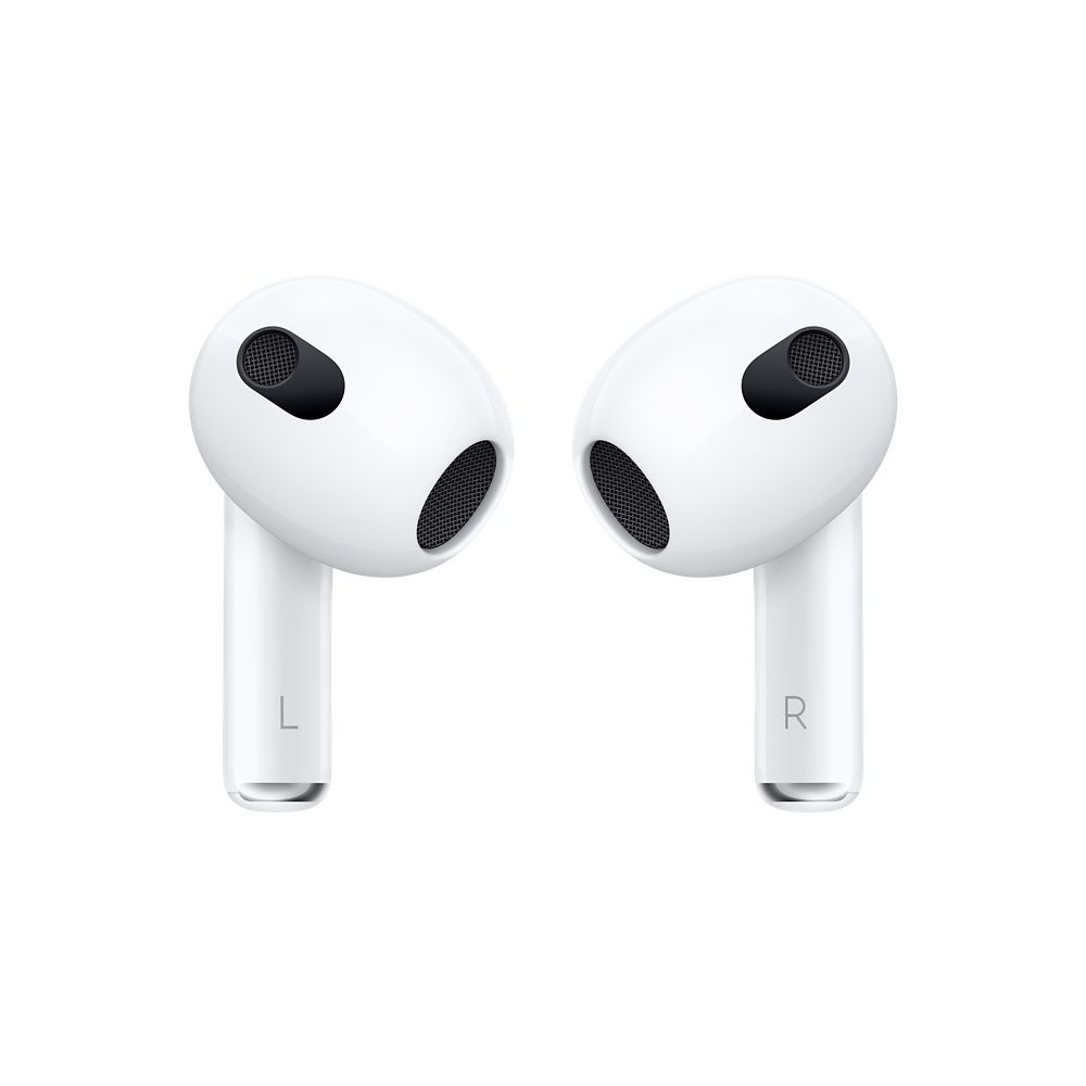 Беспроводные наушники Apple AirPods 3 (2021) Lightning Charging Case, белый— фото №1