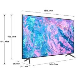 Телевизор Samsung UE75CU7100U, 75″— фото №2