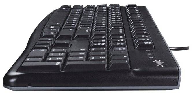 Клавиатура Logitech K120, черный— фото №1