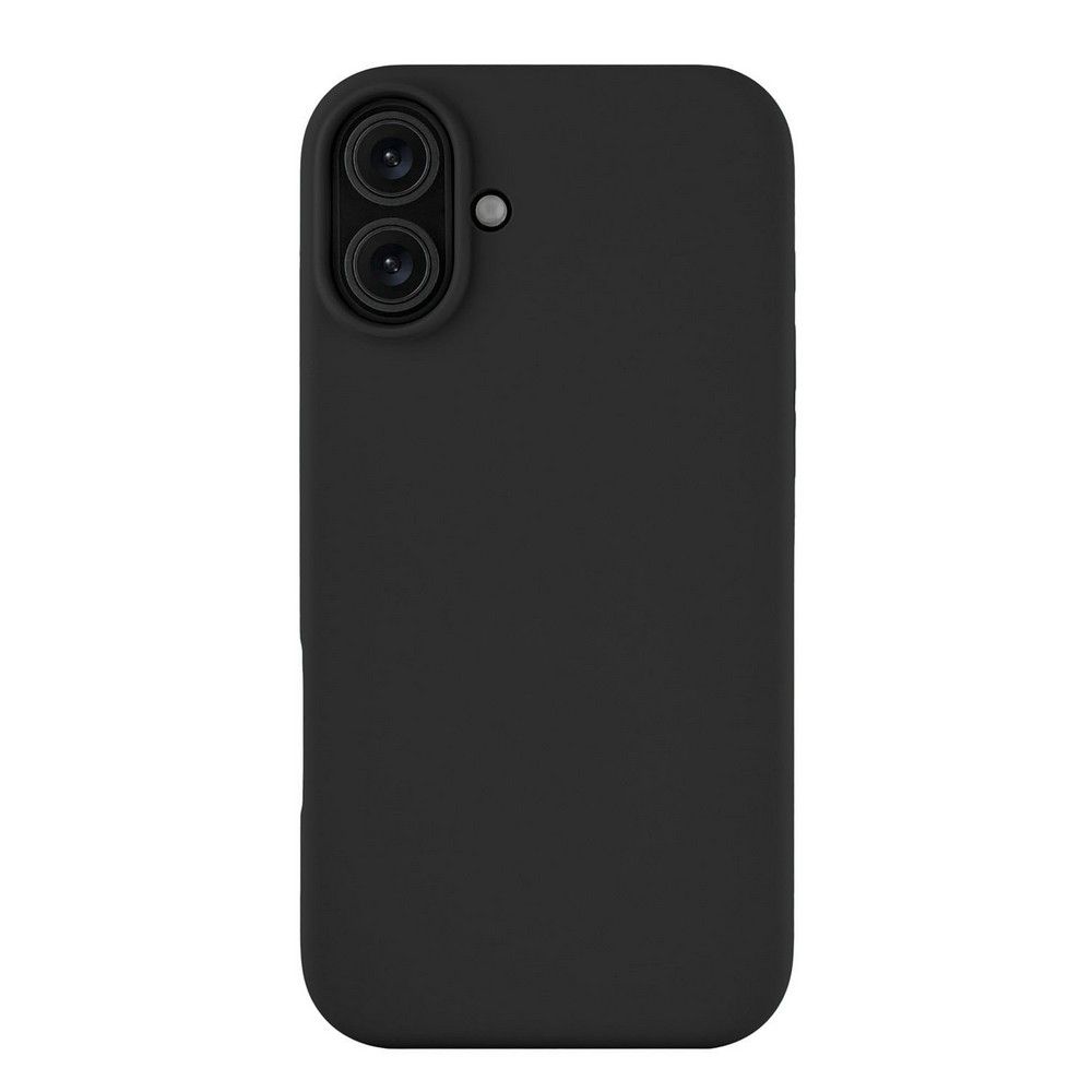 Чехол-накладка uBear Touch Mag Case для iPhone 16 Plus, силикон, черный— фото №0