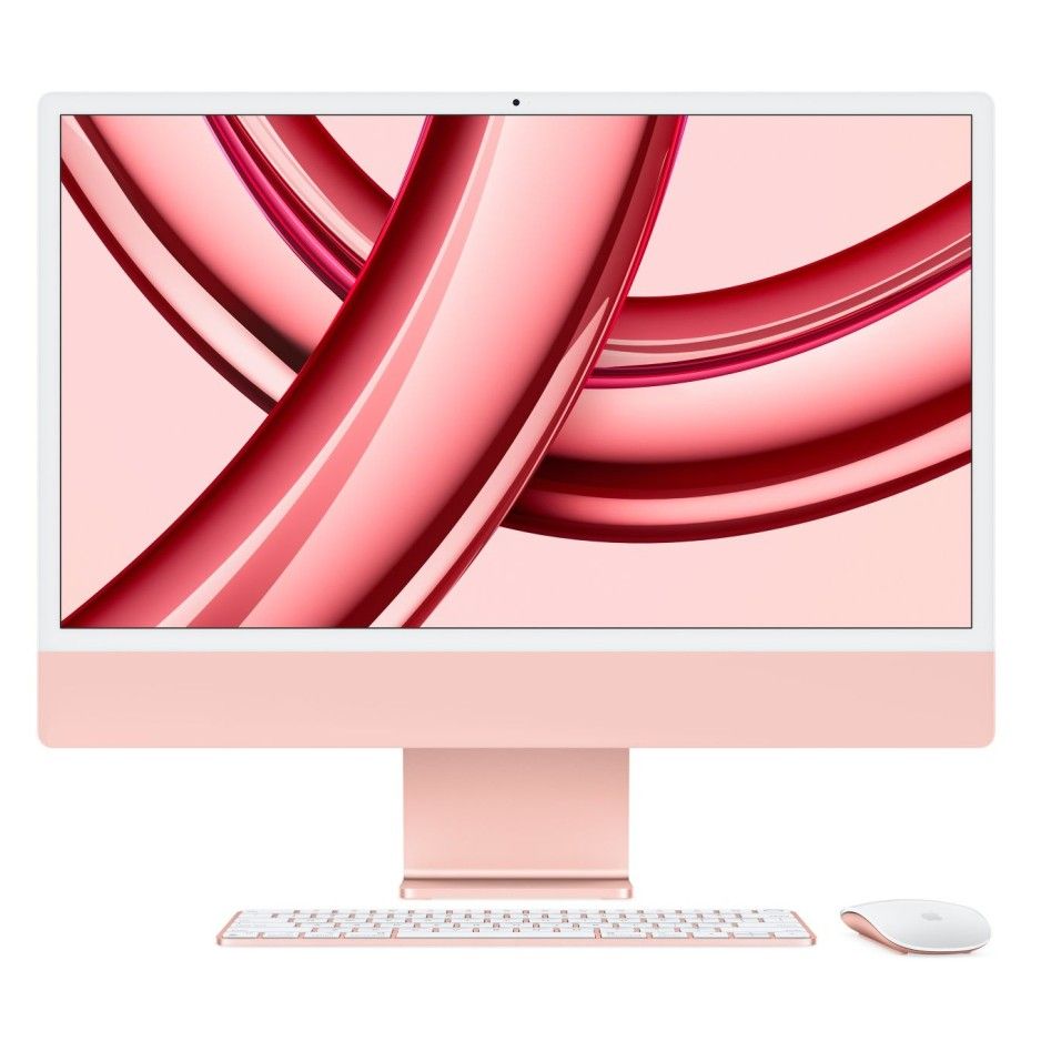 2023 Apple iMac 24″ розовый (Apple M3, 8Gb, SSD 512Gb, M3 (10 GPU))— фото №0