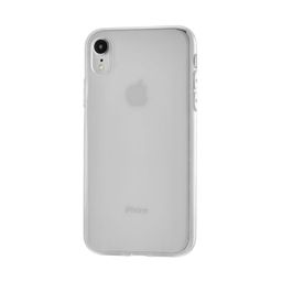 Чехол-накладка uBear Tone Case для iPhone XR, полиуретан, прозрачный— фото №1