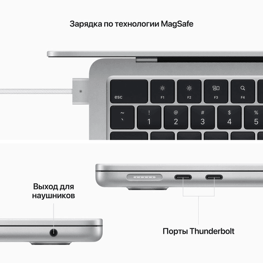 2022 Apple MacBook Air 13.6″ сияющая звезда (Apple M2, 16Gb, SSD 512Gb, M2 (8 GPU))— фото №7